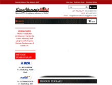 Tablet Screenshot of kingaksesorismobil.com